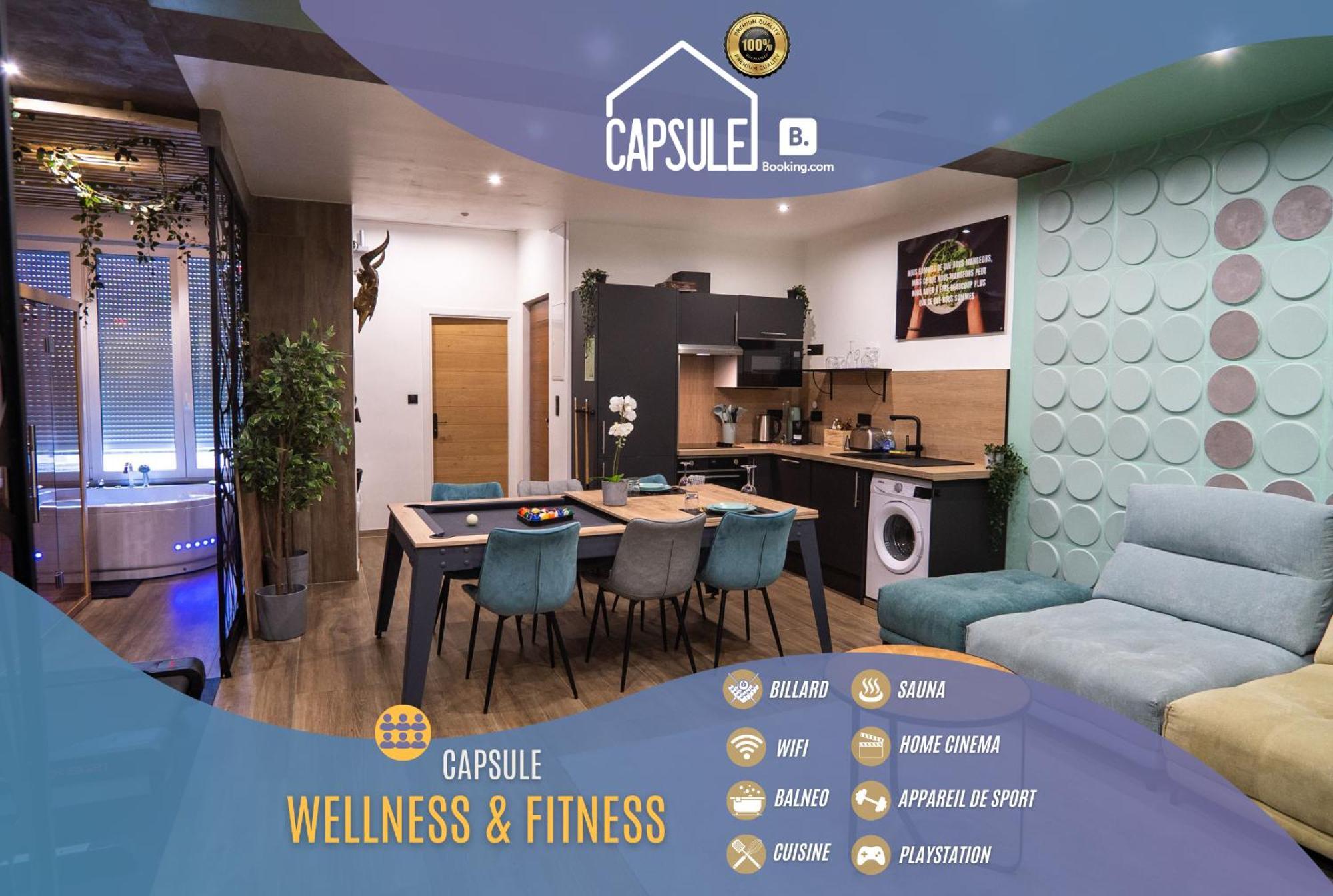 ואלנסיין Capsule Wellness - Sauna - Balneo - Machine De Sport Privatif - Ps5 - 2 Chambres מראה חיצוני תמונה